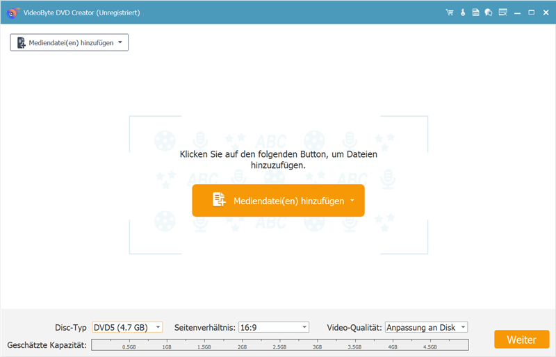 Dvd Creator Interface Win