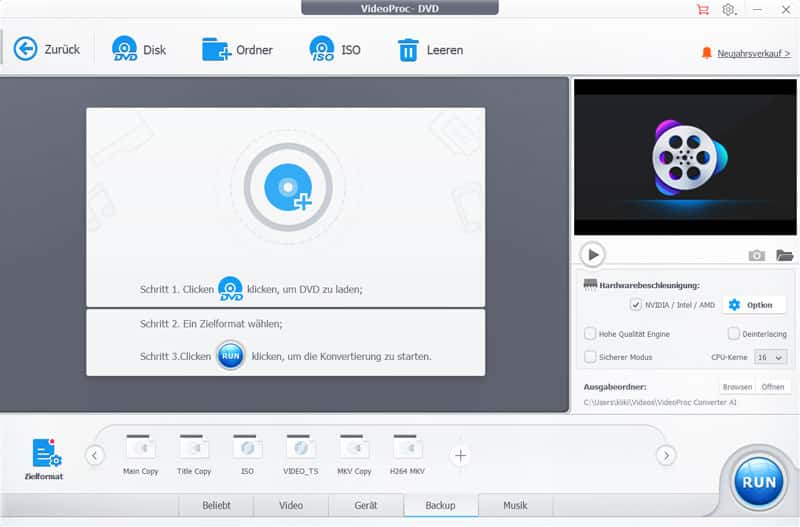 VideoProc DVD Ripper