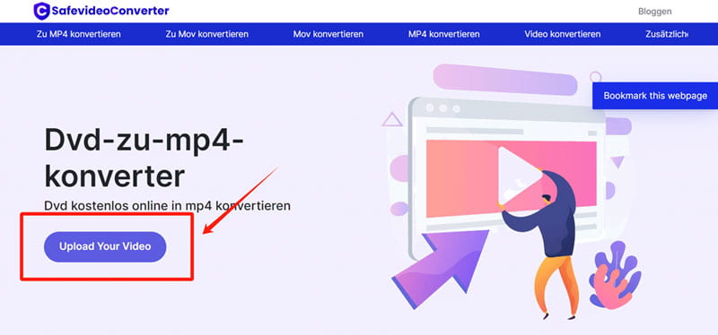 DVD to MP4 Online Converter