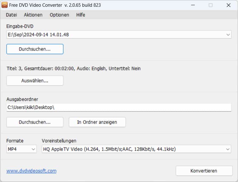 Free DVD Video Converter