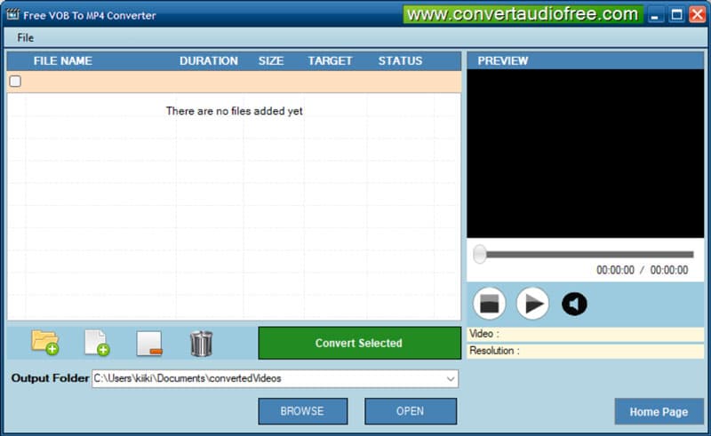 Free VOB to MP4 Converter