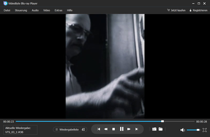 DVD mit VideoByte Blu-ray Player abspielen