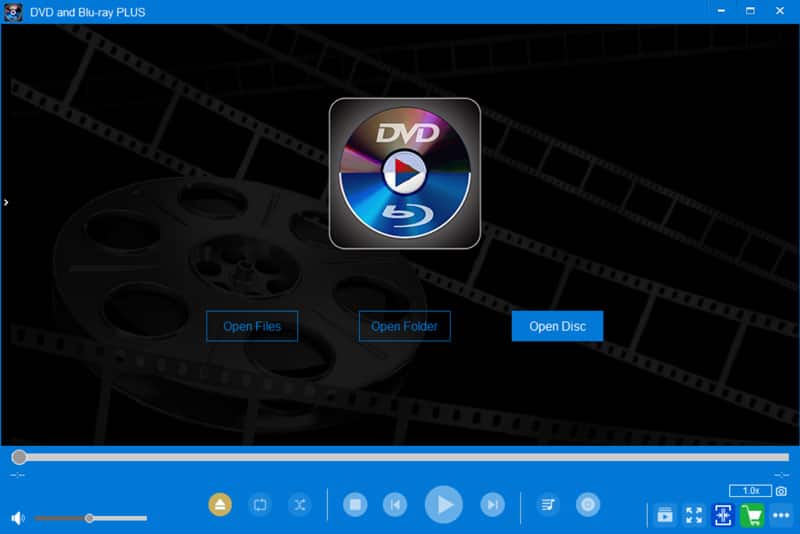 DVD and Blu-ray PLUS starten