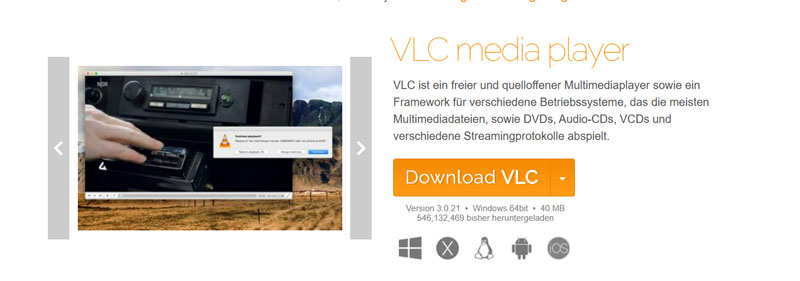 VLC Media Player herunterladen
