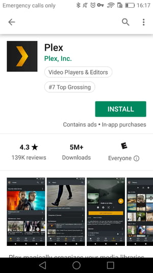 Plex für Android