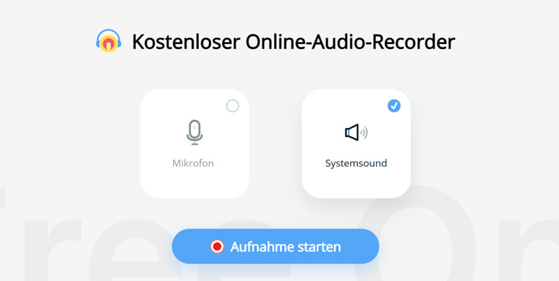 Systemsound aufnehmen