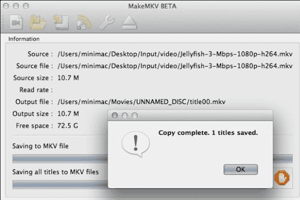 MakeMKV auf Mac